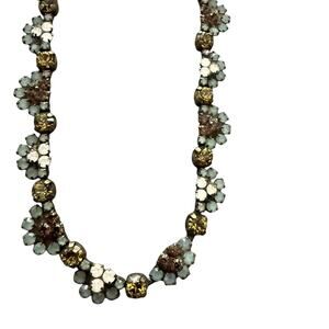 Sorrelli Crystal Brass Tone Necklace